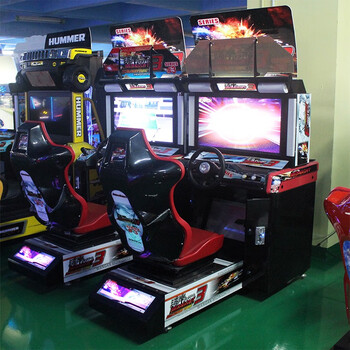 电玩城游戏厅赛车游戏机大型电玩设备体感模拟驾驶投币游艺机* 湾岸3d
