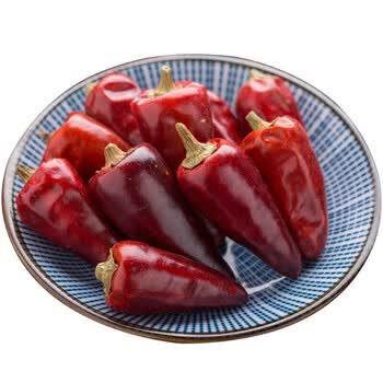 闪电发货四川特产子弹头干辣椒中辣超香小红灯笼椒2斤