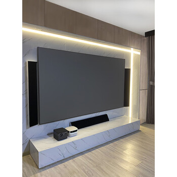 画框灰耀抗光幕布100120家用办公投影仪4k壁挂屏幕布高清 200寸vccg抗