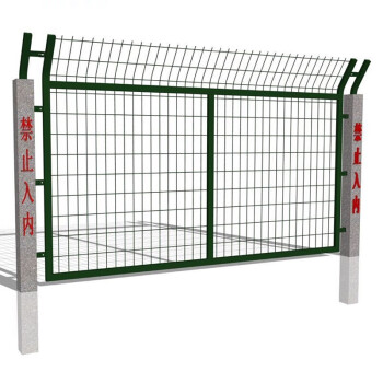 芳东防爬铁路防护栅栏护栏网隔离网高铁隔离栅钢管框架网 一张网（顶部弯曲）边框1.2毫米