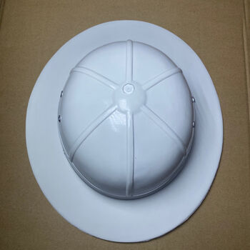 白通帽 越南帽 安保帽 防晒防水帽 劳保防护头盔 大