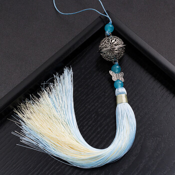 snqp古风宫铃清心铃流苏禁步 明制古装汉服铃铛扇坠压襟腰配挂件吊坠