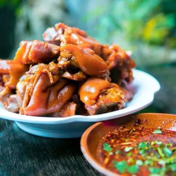 贵州青岩状元蹄卤味猪脚真空即食熟食下酒菜小吃美食 500g状元蹄*1包