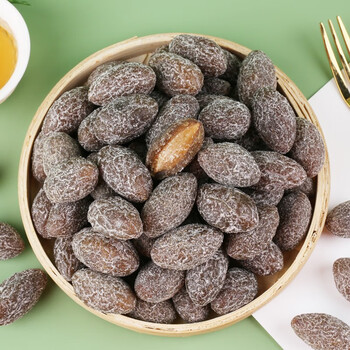 橄榄果干蜜饯甘草橄榄500g果脯干果蜜饯休闲零食 盐津橄榄 500g *5