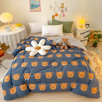 被子冬单人宿舍女生可爱卡通被芯保暖被子被芯四季通用冬被加厚保暖