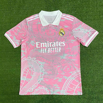 茶年(chanian)2324皇马训练服热身服球衣男t恤短袖足球服特别版球服
