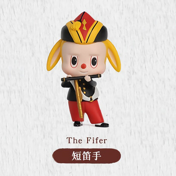 现货精灵艺术盲盒ppmt拉布布美术馆系列短笛手