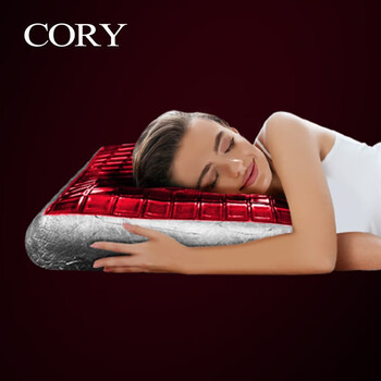 可韵(cory)凝胶枕头慢回弹记忆棉枕芯颈椎枕修复睡觉专用深度睡眠枕