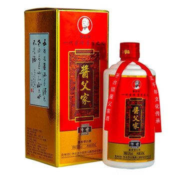 酱父家酒传世酱香型白酒贵州茅台镇纯粮酒高粱酒年份坤沙酒年货送礼