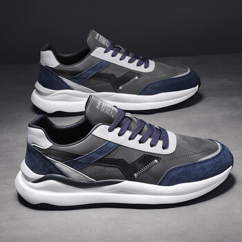 支持国货李·宁春季男鞋鞋男秋冬款休闲阿甘老爹运动鞋c 灰蓝 39