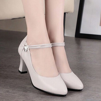 莎纤埠t台旗袍秀走秀高跟鞋妈妈鞋单鞋女夏季女鞋新款中年休闲鞋女士