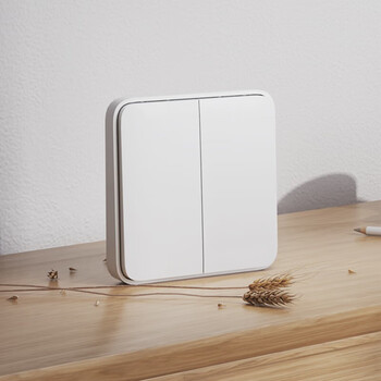 米家智能墙壁开关 单双三开开关智能家居家装智能开关 小米无线开关