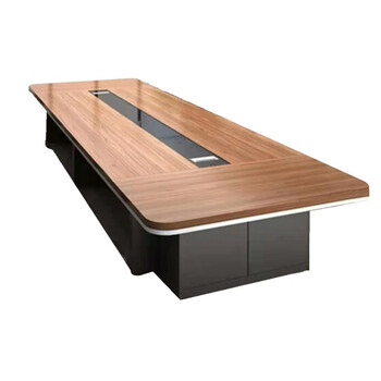 世纪京洲 胶板会议桌职员会议桌培训板式会议桌3000*1200*750