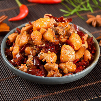 冷吃兔自贡 麻辣袋装美食兔肉系列香辣兔丁四川特产小吃零食 兔丁499