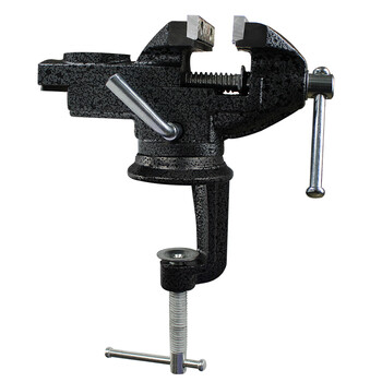 鲁威台钳座钳重型小型迷你台虎钳小台钳工作台家用桌虎钳平口钳万向桌