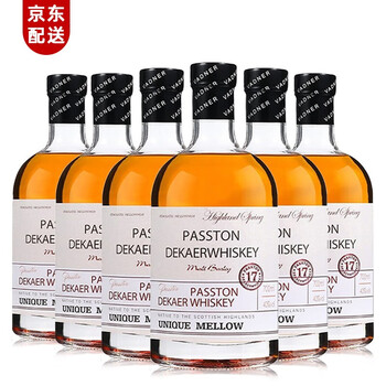 派斯顿(passton) 苏格兰威士忌洋酒40°烈酒冰饮强爽可乐桶礼盒 迪卡