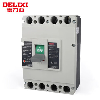 德力西电气 cdm1-125l/4300 100a 塑壳断路器 三相四线4p空气开关