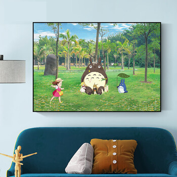 寻梦虎儿童房卡通动漫装饰画男孩女孩房间挂画卧室床头背景墙画壁画