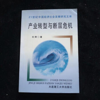 正版21世紀中國經濟社會發展研究文庫產業轉型與斷層危機大連理工大學