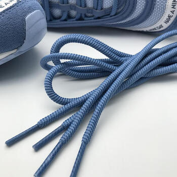 适配于耐··克n·ikeair max97鞋带笑脸蓝鞋带男女 月蓝色120厘米