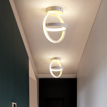 尊光过道灯走廊灯简约现代客厅进门灯入户花园吸顶灯北欧风格门厅灯