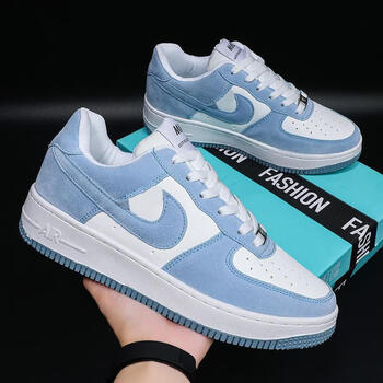 ukmr空军一号低帮板鞋休闲男鞋运动鞋 蓝色39--45 39