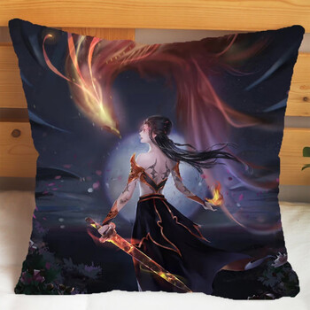 颂星秦时明月焰灵姬周边抱枕 秦时明月天行九歌动漫少司命紫男友礼物