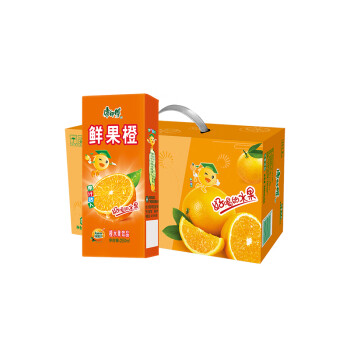 康师傅饮料纸盒 鲜果橙250ml*24盒
