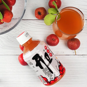 开卫山楂饮品野山渣果汁饮料 开卫山楂280ml*9瓶