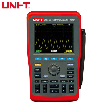 优利德（UNI-T）UTD1102C 手持式数字存储示波器示波表双通道100MHz采样率500MS/S