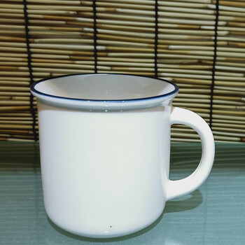 coda 采云杯单个装陶瓷杯办公咖啡杯 白色d2207 商用