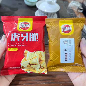 苏墨海底捞零食锅巴虎牙嗨脆炒米妙脆角休闲食品吃旭源包装 门店【80