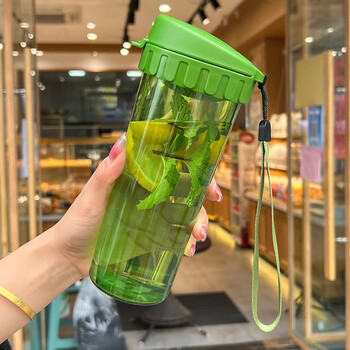 特百惠(tupperware)水杯 500mi茶韵男女学生便携随手杯防漏耐摔 500mi