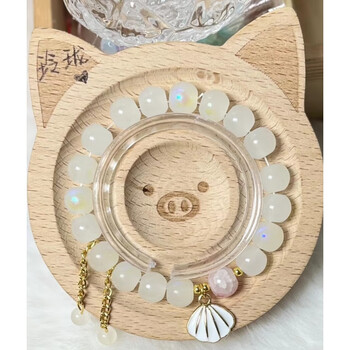 盛世琉璃幸运手链转运珠夏季新款diy限量同款闺蜜手链月光串珠贝壳