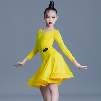 运动户外>瑜伽舞蹈>拉丁舞服>奔凯迪>奔凯迪儿童拉丁舞服女童蹈少儿