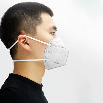 境界的彼方头戴式活性炭kn95呼吸阀口罩防尘透气飞沫传播防护n95口罩