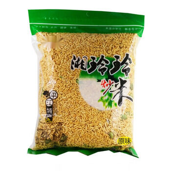 槿茗慷湖南平江特产乡里咸味炒米1000克好吃的休原味1000克