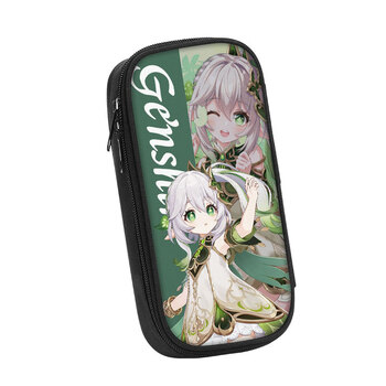 聪稚原神笔袋温迪周边联名草神魈派蒙男孩款铅笔盒大容量学生文具盒