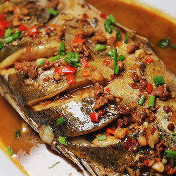 臭鳜鱼黄山臭桂鱼活鱼腌制净膛鱼厂直销徽菜美食规格称重1条净膛67两