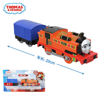 托马斯&朋友托马斯电动小火车头男孩玩具套装轨道大师系列bmk87詹姆士