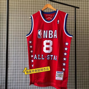 rdrt越南产  科比 03年 全 8号 篮球服红色球衣刺绣版 8号全红色 m