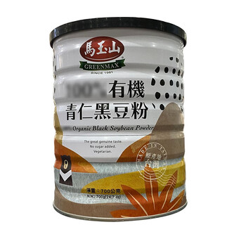 台湾马玉山杏仁 黑芝麻 生机黑芝麻 大燕麦综合榖粉亚麻籽粉 青仁黑豆素食可台湾地区直邮有机青仁黑豆粉700g 罐 图片价格