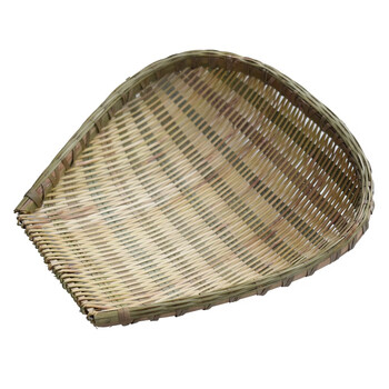 老式传统筲箕竹编簸箕竹篮竹筛农家手工青皮竹筐厨房洗菜沥水晾晒装饰