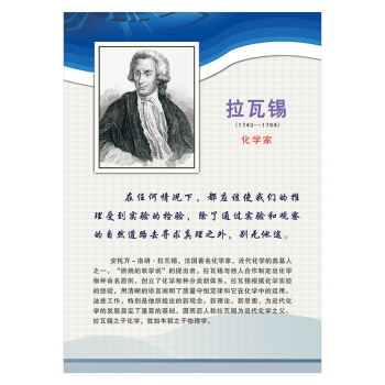 化學實驗室名人名言宣傳畫掛圖教室佈置化學家頭像肖像簡介諾貝爾覆膜