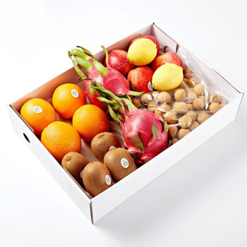 当季新鲜水果组合礼盒装苹果奇异果苹果人高端混搭大礼12斤精品礼盒装