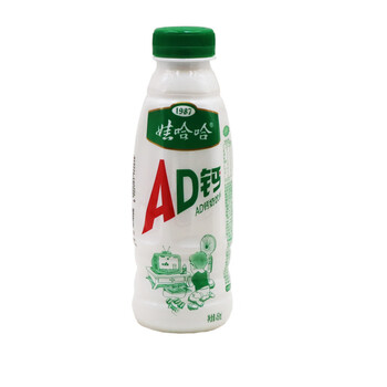 娃哈哈ad钙奶大瓶450ml15瓶整箱哇哈哈大ad钙奶24超大瓶饮品ad钙奶450