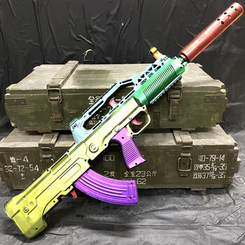 95式突击步抢可发射连发水晶软弹玩具男孩95式突击步qbz礼物吃鸡装备