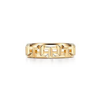 蒂芙尼 tiffany t 系列 true 宽式戒指 12 1/2