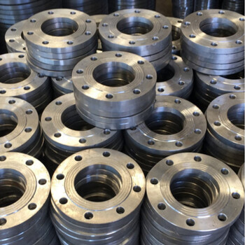 觅莱碳钢焊接法兰pn10锻打平焊法兰pn16国标碳钢法兰dn50 80 100 150