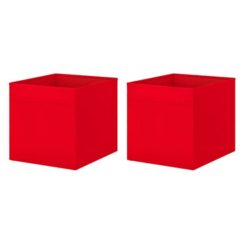 宜家官方旗舰店drona德洛纳多用收纳盒家用卧室书房收纳箱收纳筐盒子 